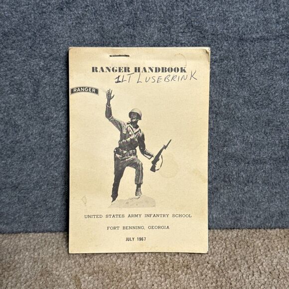 July 1967 US Army Ranger Handbook United States Infantry School Fort Benning GA - Picture 1 of 9